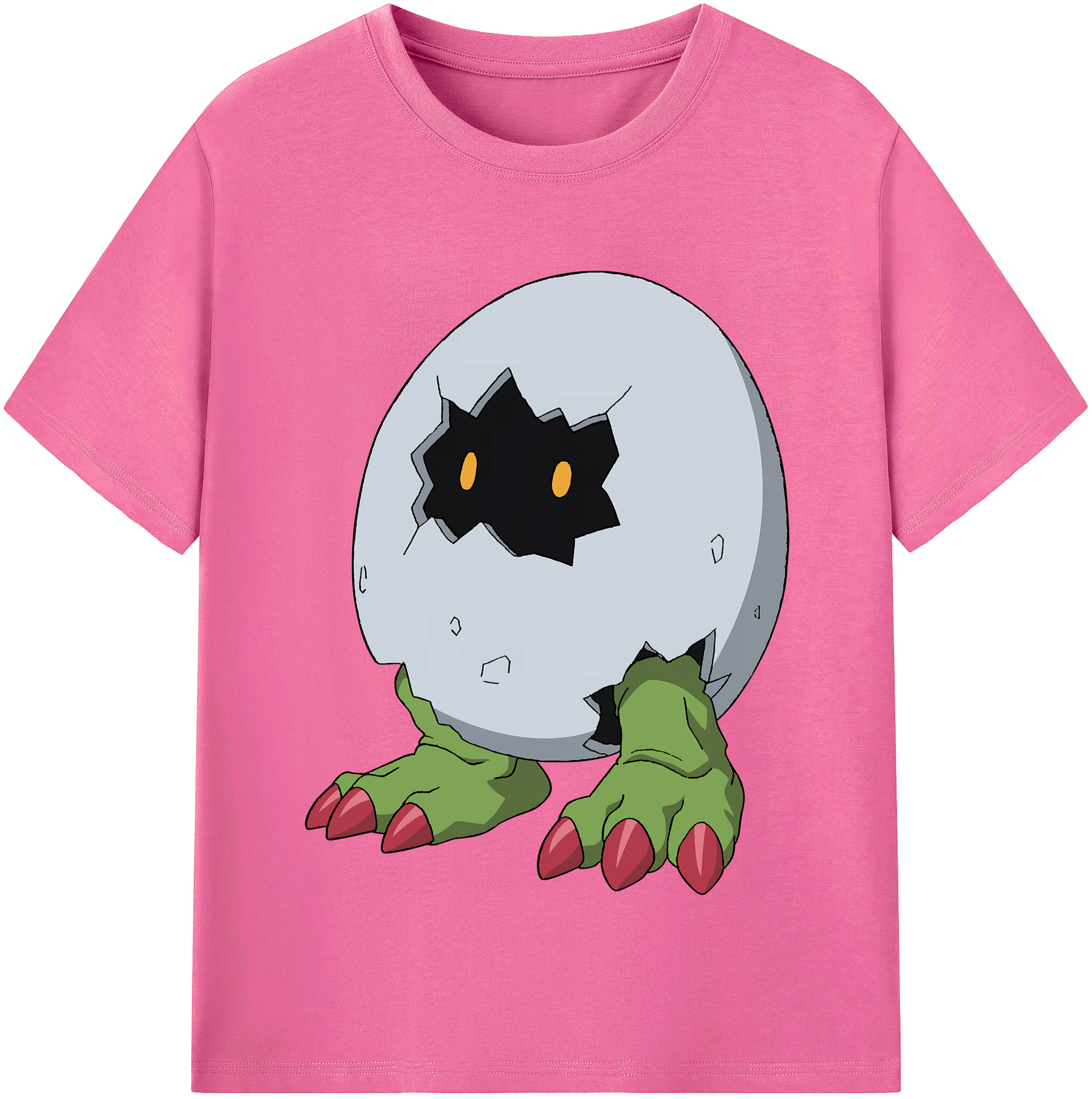 （画像用） Digimon デジタルモンスター/デジモン レディースカジュアルプリントTシャツ（綿100％）